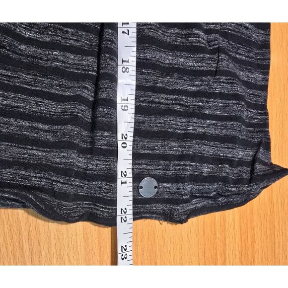 Calvin Klein womens short sleeve shirt SZ XL striped performance stretch pocket - Picture 6 of 12